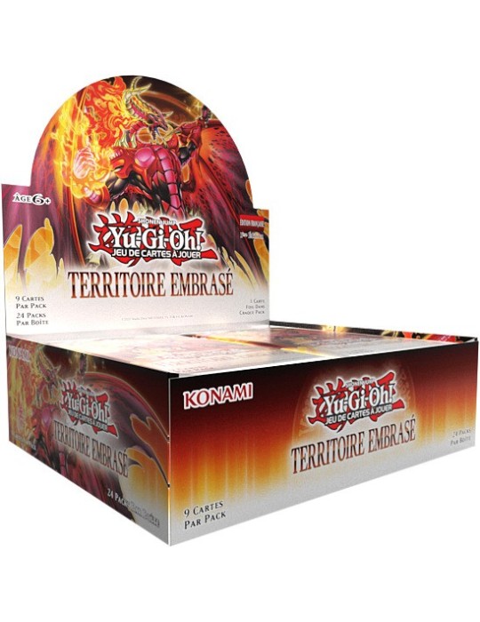 Display Yu-Gi-Oh! Territoire Embrasé FR – Le Paradis de Jaden