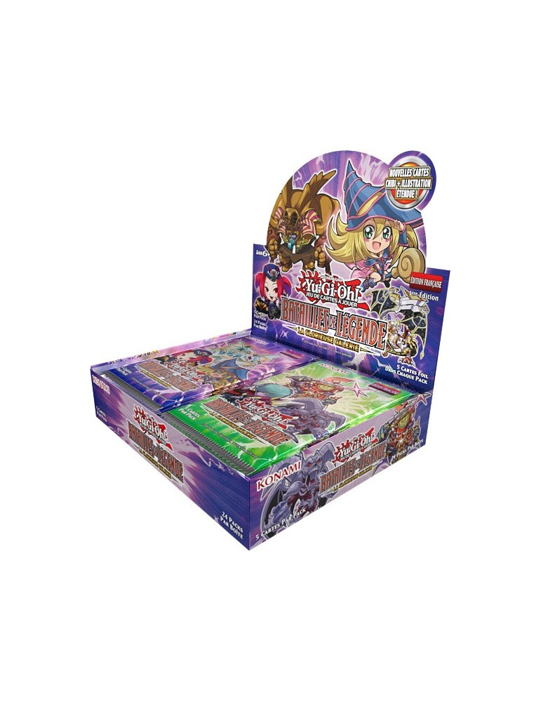Display Yu-Gi-Oh! Batailles de Légende La Glorieuse Galerie FR