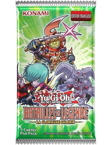 Display Yu-Gi-Oh! Batailles de Légende La Glorieuse Galerie FR 2