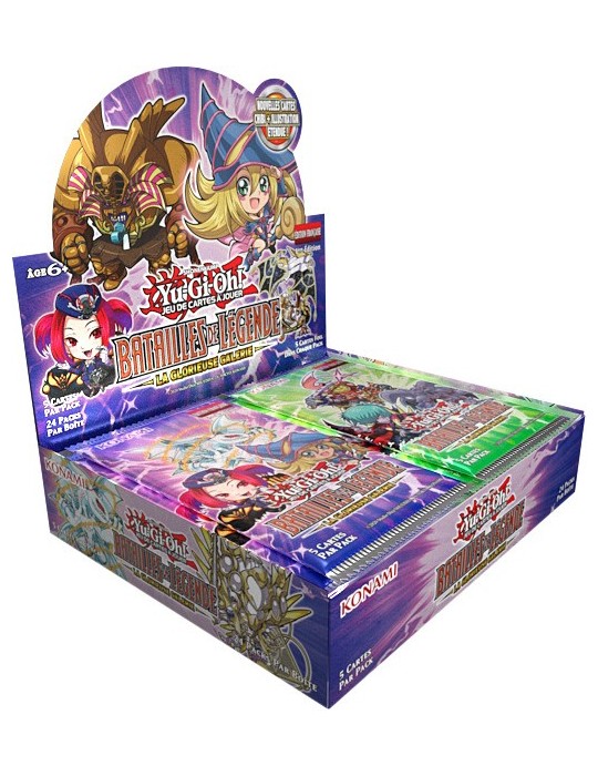 Display Yu-Gi-Oh! Batailles de Légende La Glorieuse Galerie FR
