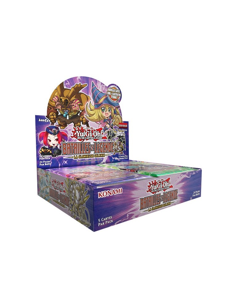 Display Yu-Gi-Oh! Batailles de Légende La Glorieuse Galerie FR