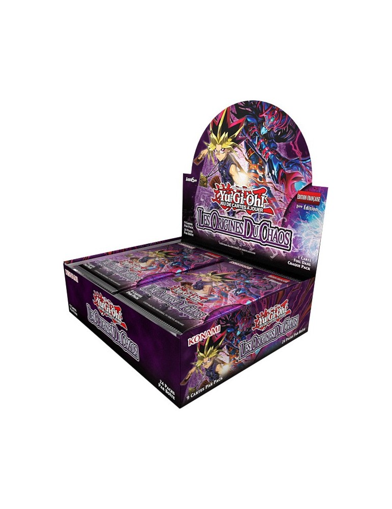 Display Yu-Gi-Oh! Les Origines du Chaos FR – Le Paradis de Jaden
