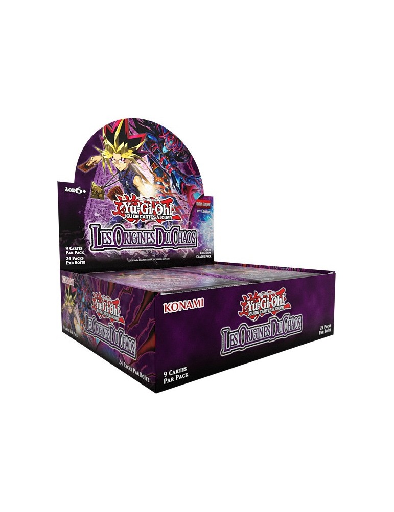 Display Yu-Gi-Oh! Les Origines du Chaos FR – Le Paradis de Jaden