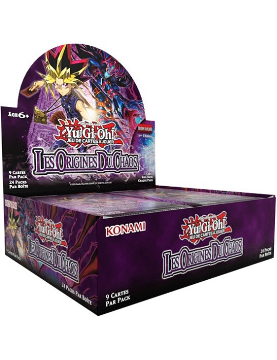 Display Yu-Gi-Oh! Les Origines du Chaos FR – Le Paradis de Jaden