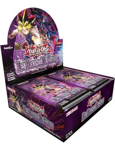 Display Yu-Gi-Oh! Les Origines du Chaos FR – Le Paradis de Jaden