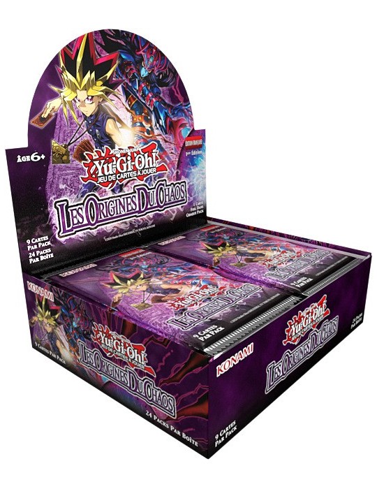 Display Yu-Gi-Oh! Les Origines du Chaos FR – Le Paradis de Jaden