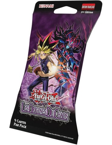Blister Yu-Gi-Oh! Les Origines du Chaos FR – 1 Booster