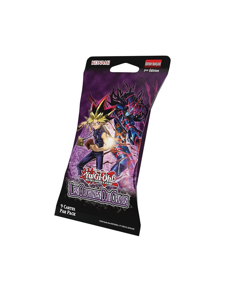 Blister Yu-Gi-Oh! Les Origines du Chaos FR – 1 Booster