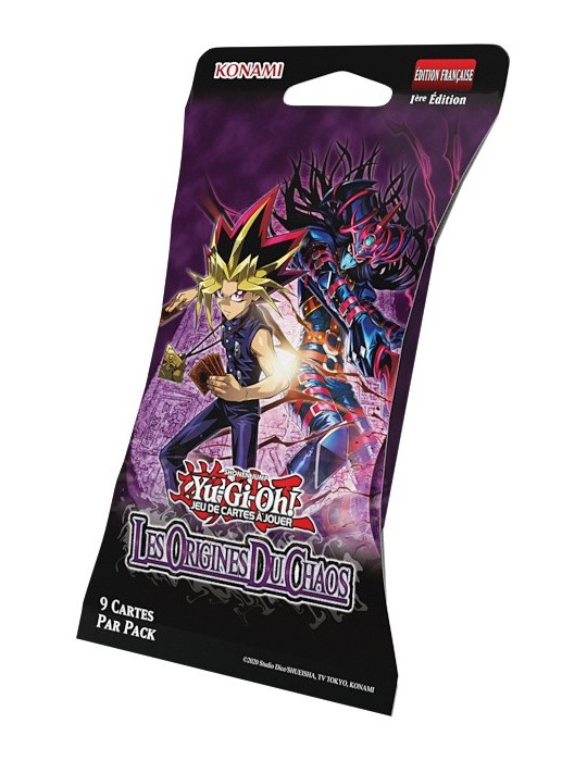 Blister Yu-Gi-Oh! Les Origines du Chaos FR – 1 Booster