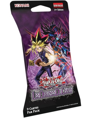 Blister Yu-Gi-Oh! Les Origines du Chaos FR – 1 Booster 2