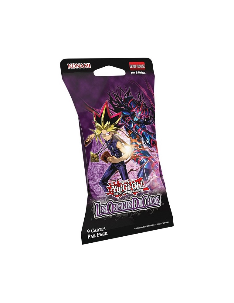 Blister Yu-Gi-Oh! Les Origines du Chaos FR – 1 Booster