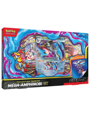 Coffret Pokémon Méga-Amphinobi-ex – Collection Premium FR