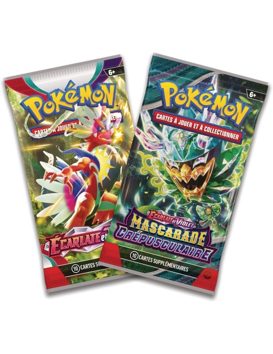 Duo Pack Pokémon Mars 2026 – 2 Boosters + 3 Promos FR