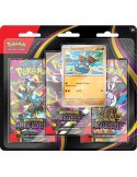 Pack 3 Boosters Pokémon ME05 Nuit Noire FR