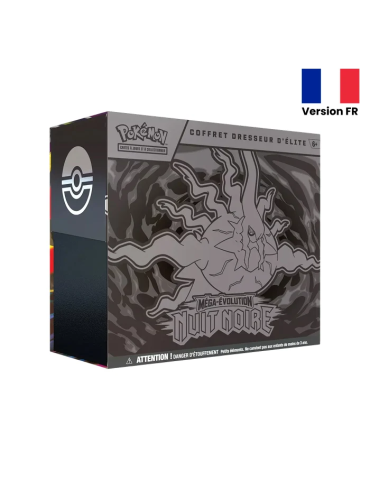 Coffret Dresseur d’Élite Pokémon ME05 Nuit Noire FR 2