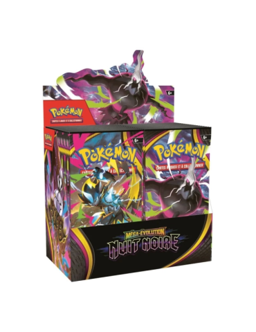 Boîte 36 Boosters Pokémon ME05 Nuit Noire FR