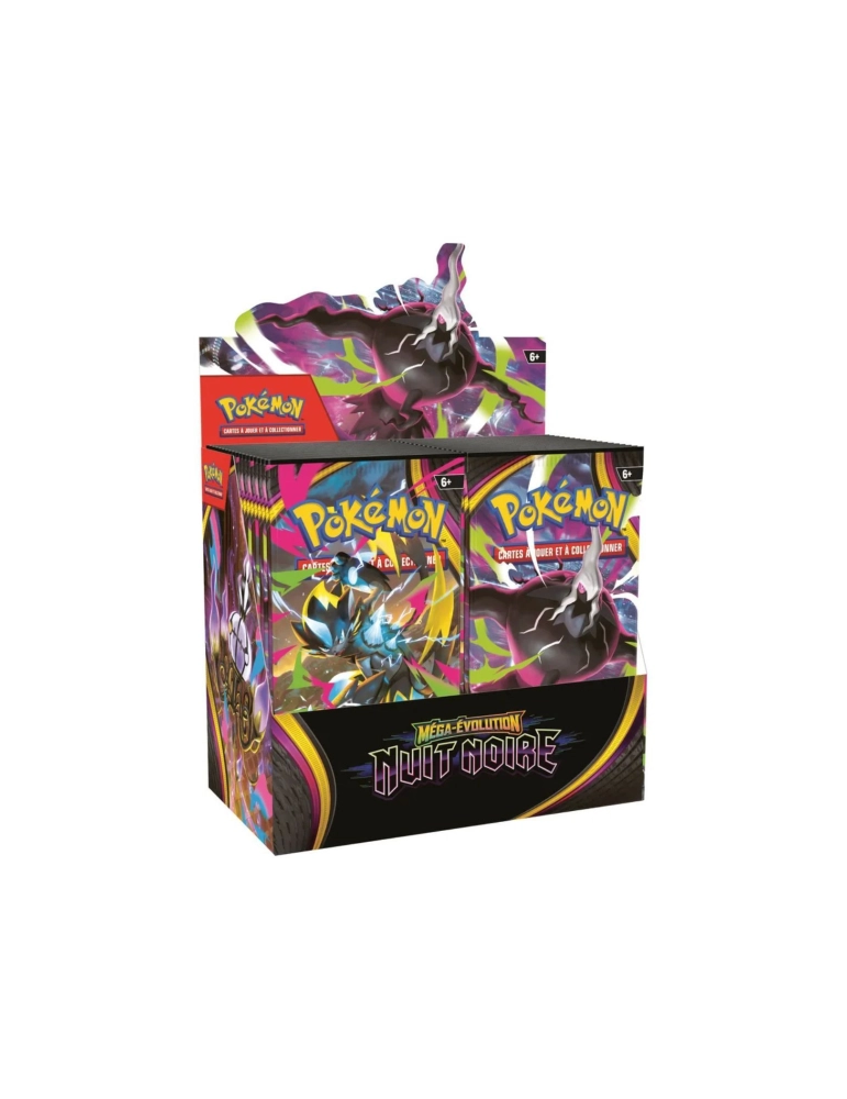 Boîte 36 Boosters Pokémon ME05 Nuit Noire FR