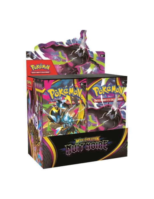 Boîte 36 Boosters Pokémon ME05 Nuit Noire FR