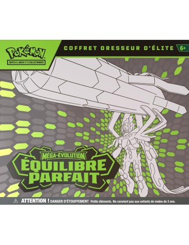 Pokémon – Coffret Dresseur d’Élite Méga-Évolution : Équilibre Parfait – Français