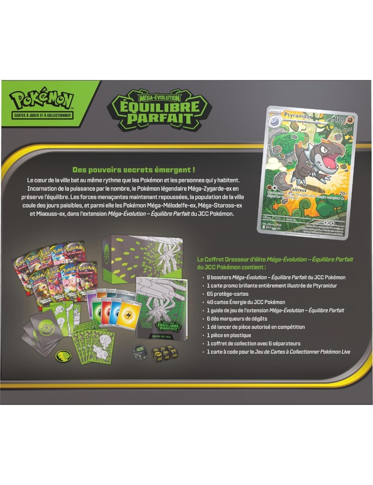 Coffret Dresseur d’Élite Pokémon Équilibre Parfait FR