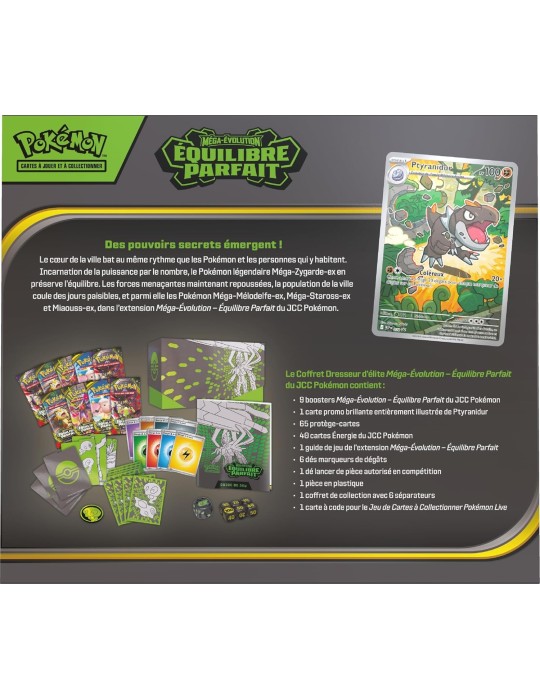 Coffret Dresseur d’Élite Pokémon Équilibre Parfait FR