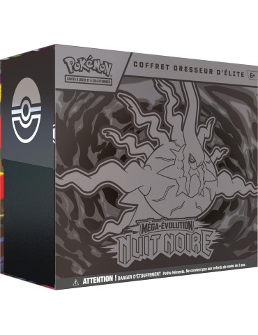 Coffret Dresseur d’Élite Pokémon ME05 Nuit Noire FR