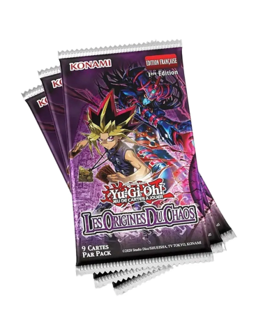 Blister Yu-Gi-Oh! Les Origines du Chaos FR – 1 Booster 2