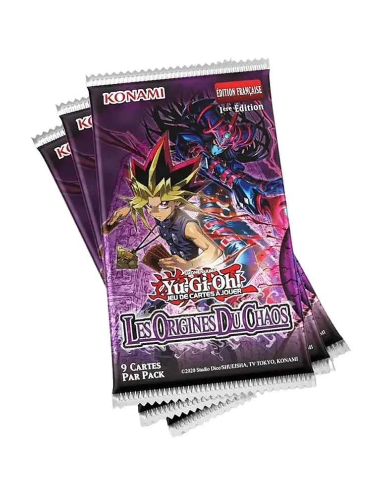 Blister Yu-Gi-Oh! Les Origines du Chaos FR – 1 Booster