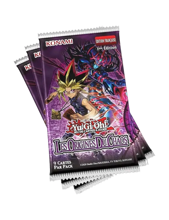Blister Yu-Gi-Oh! Les Origines du Chaos FR – 1 Booster