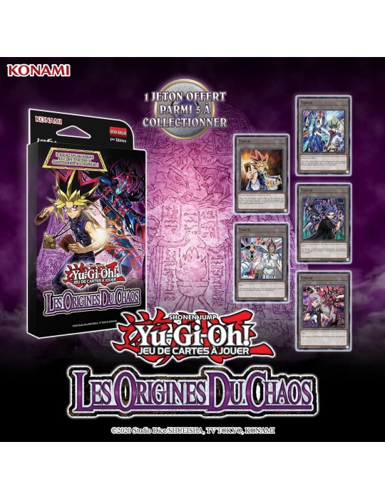 Tripack Yu-Gi-Oh! Les Origines du Chaos FR – 3 Boosters