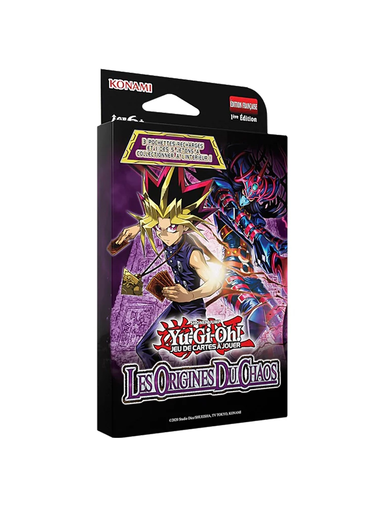 Tripack Yu-Gi-Oh! Les Origines du Chaos FR – 3 Boosters