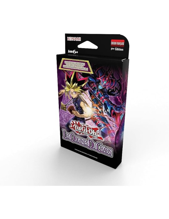 Tripack Yu-Gi-Oh! Les Origines du Chaos FR – 3 Boosters