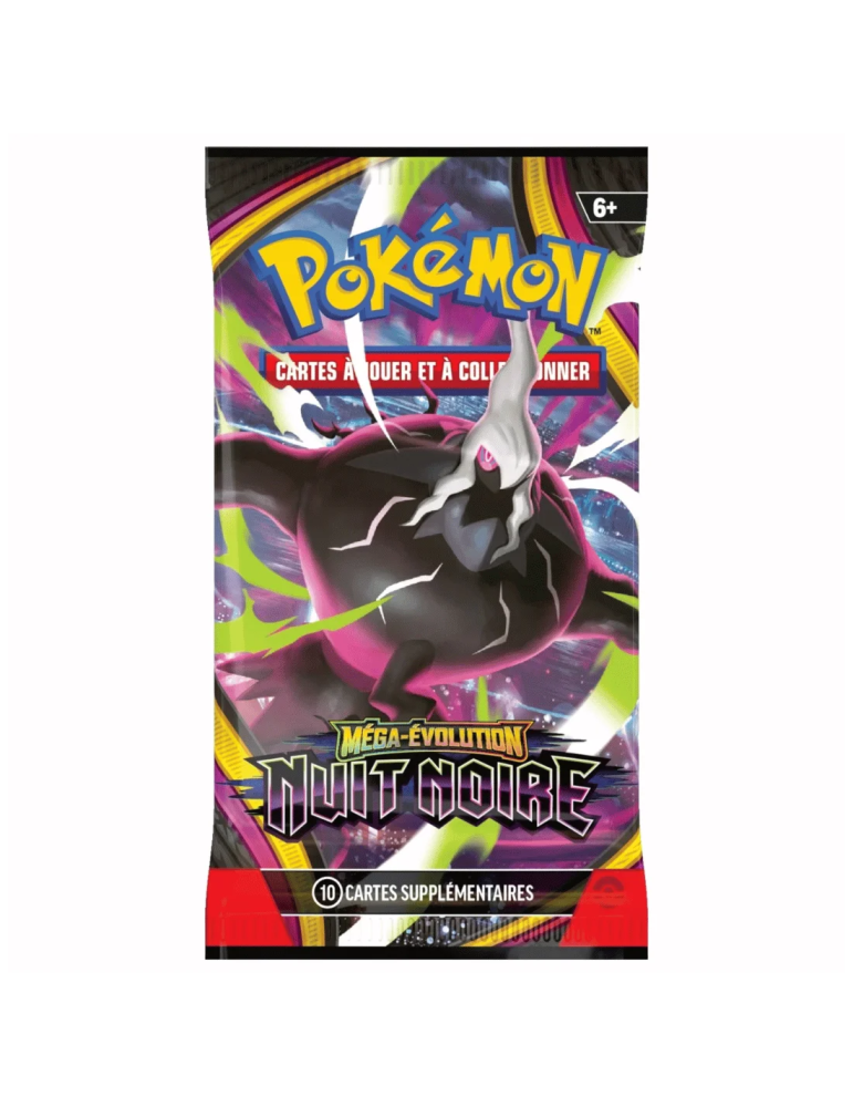 Booster Pokémon ME05 Nuit Noire FR – Illustration aléatoire