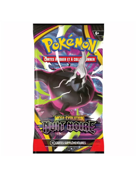 Booster Pokémon ME05 Nuit Noire FR – Illustration aléatoire