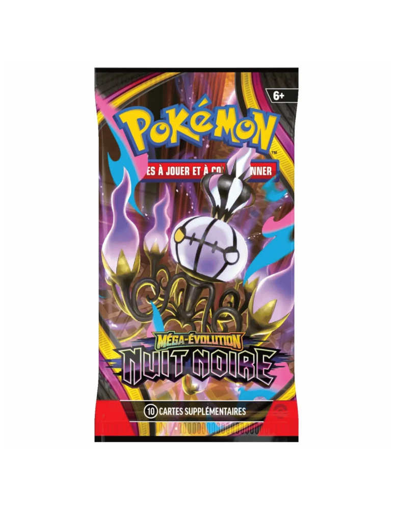 Booster Pokémon ME05 Nuit Noire FR – Illustration aléatoire