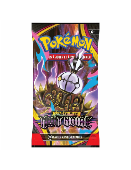 Booster Pokémon ME05 Nuit Noire FR – Illustration aléatoire