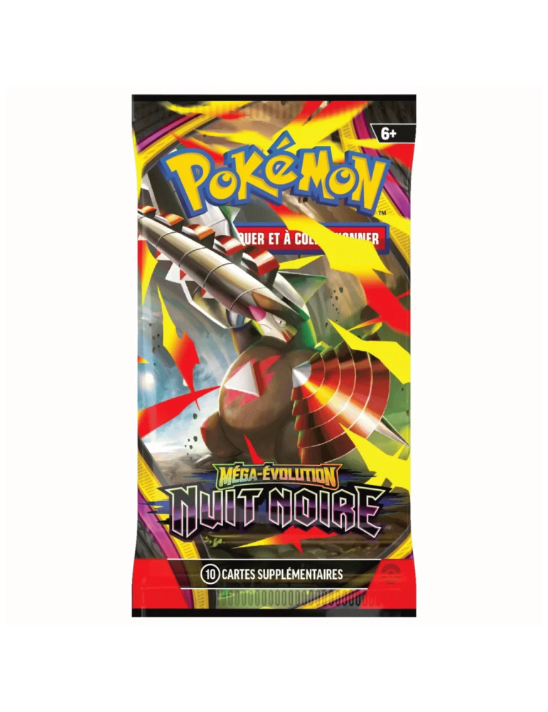 Booster Pokémon ME05 Nuit Noire FR – Illustration aléatoire