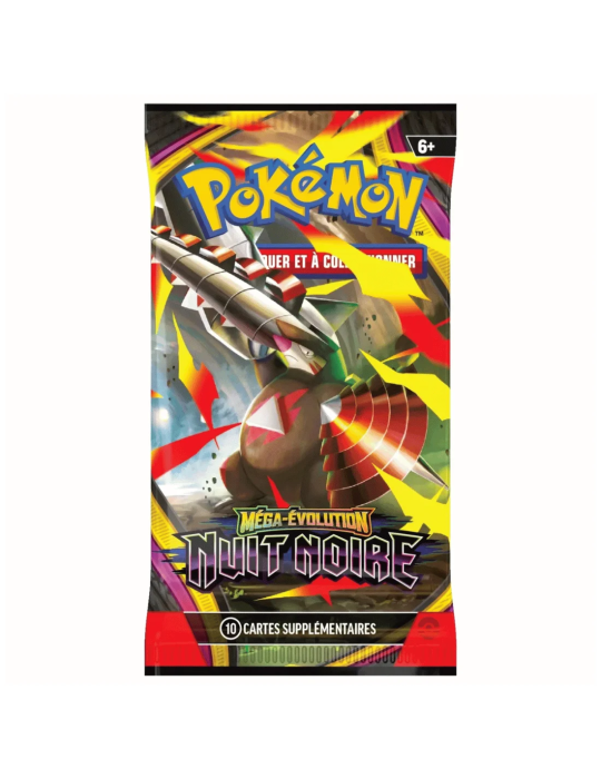 Booster Pokémon ME05 Nuit Noire FR – Illustration aléatoire