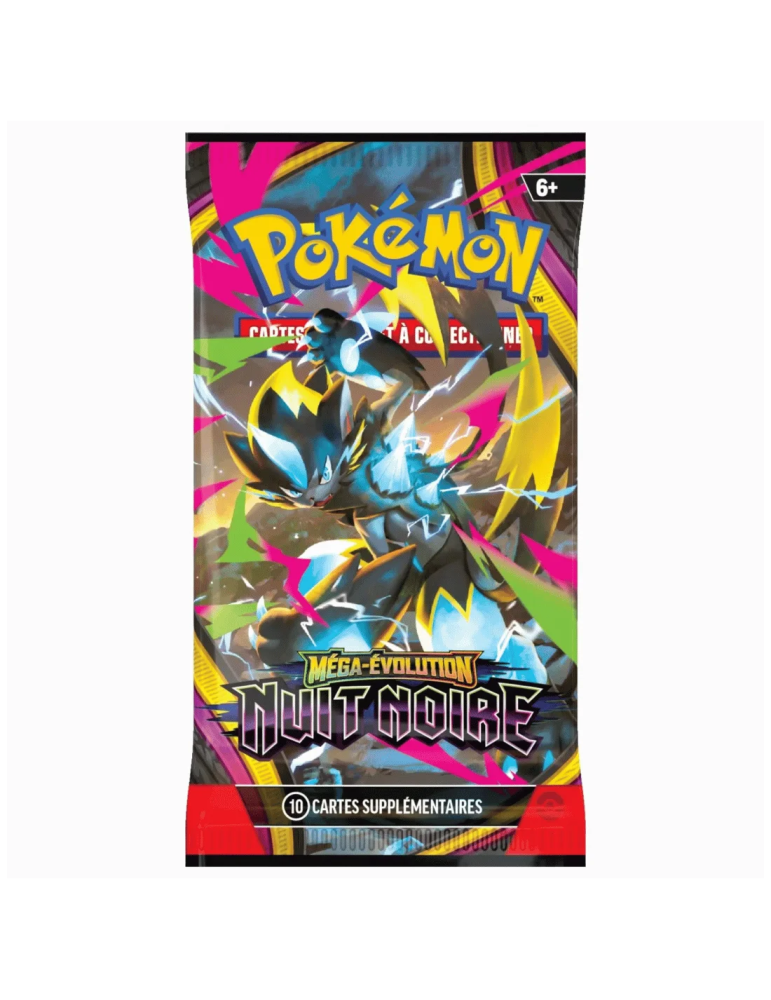 Booster Pokémon ME05 Nuit Noire FR – Illustration aléatoire