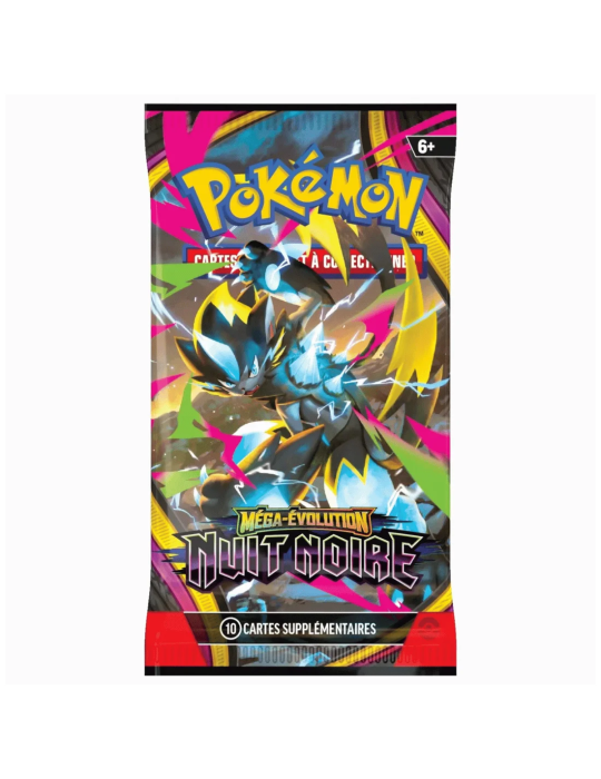 Booster Pokémon ME05 Nuit Noire FR – Illustration aléatoire