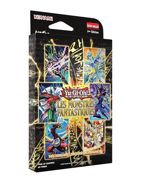 Les Monstres Fantastiques Yu-Gi-Oh! FR – Coffret 3 Packs