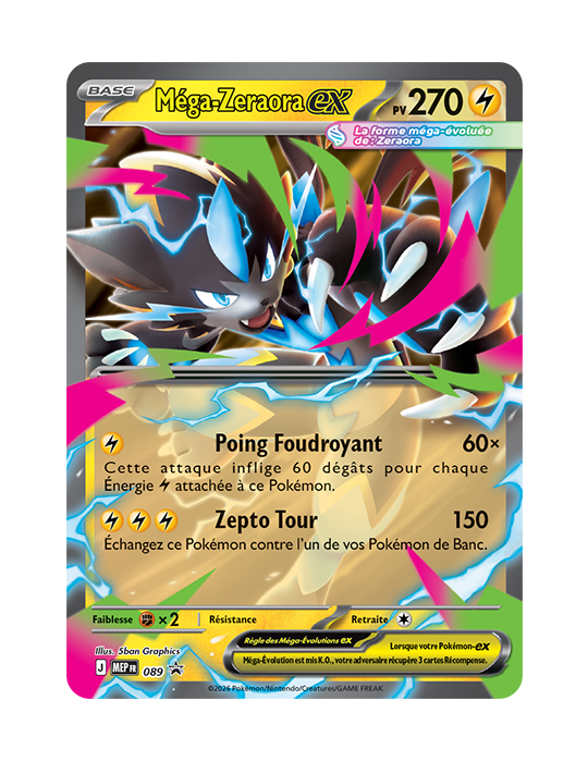 Lot 3 Pokébox Pokémon Méga Puissances FR – Zeraora Darkrai Dracolosse