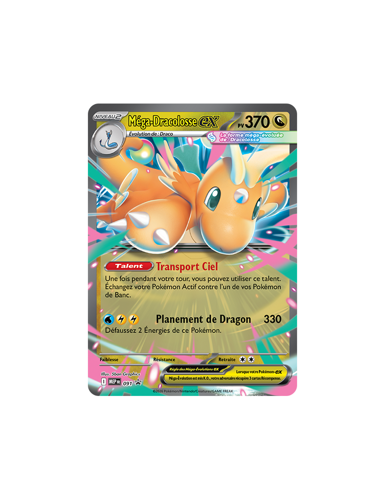 Lot 3 Pokébox Pokémon Méga Puissances FR – Zeraora Darkrai Dracolosse