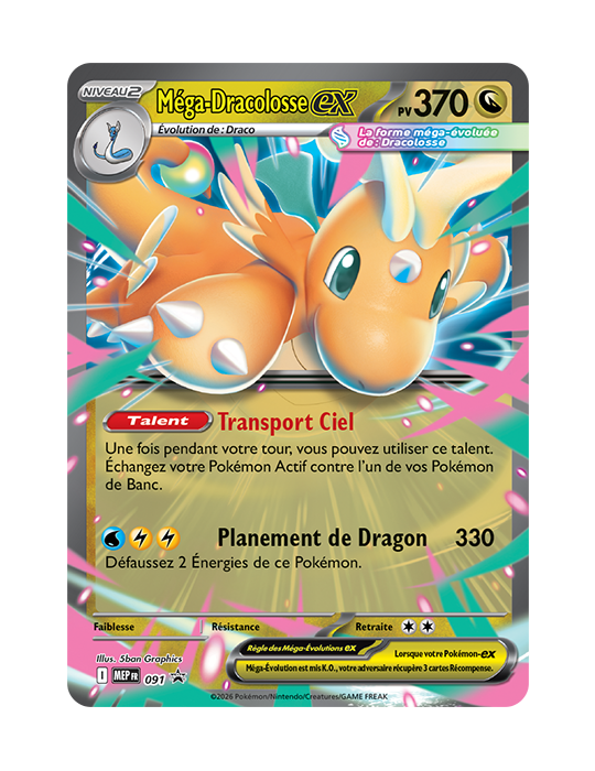 Lot 3 Pokébox Pokémon Méga Puissances FR – Zeraora Darkrai Dracolosse