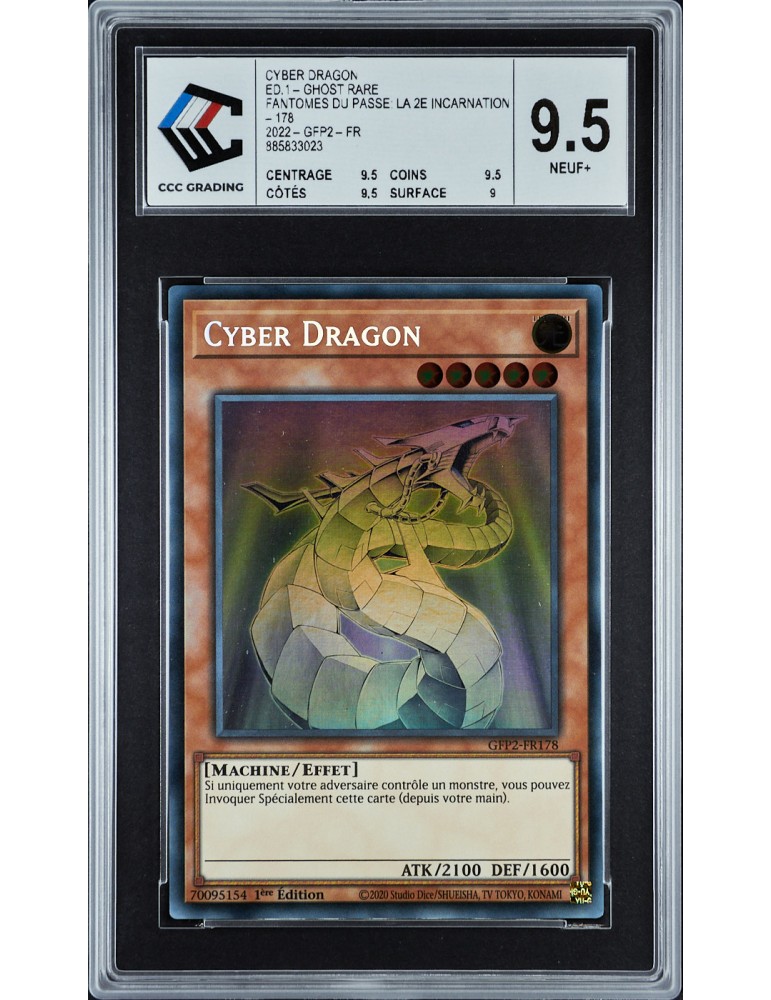 Cyber Dragon GFP2-FR178 Ghost Rare – CCC 9,5