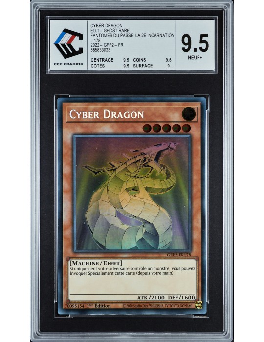 Cyber Dragon GFP2-FR178 Ghost Rare – CCC 9,5