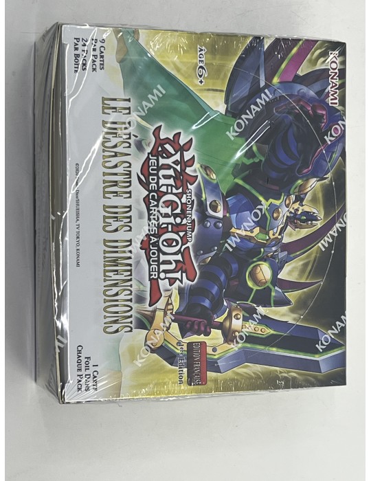 Display Le Désastre des Dimensions - Yu-Gi-Oh! - Boite de 24 Boosters Français -