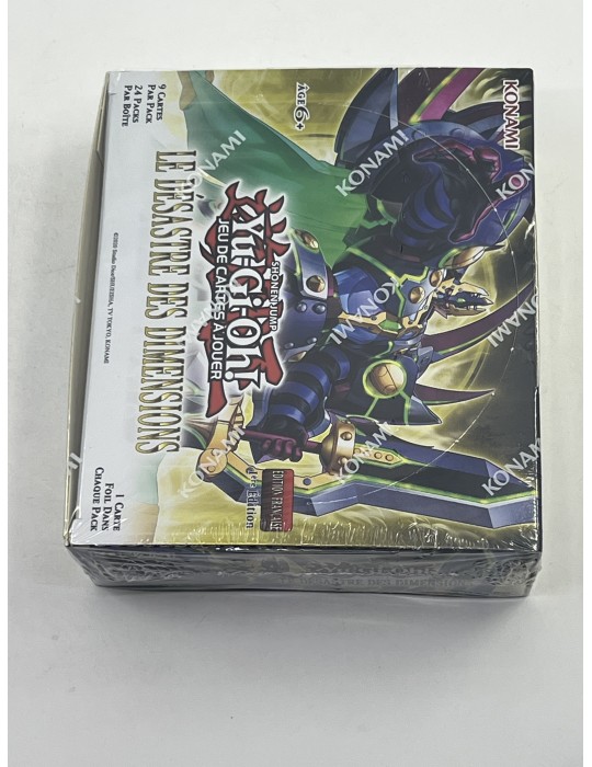 Display Le Désastre des Dimensions - Yu-Gi-Oh! - Boite de 24 Boosters Français -