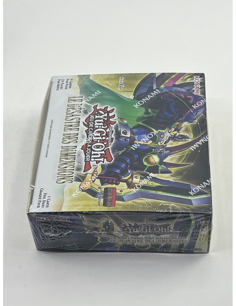Display Le Désastre des Dimensions - Yu-Gi-Oh! - Boite de 24 Boosters Français -