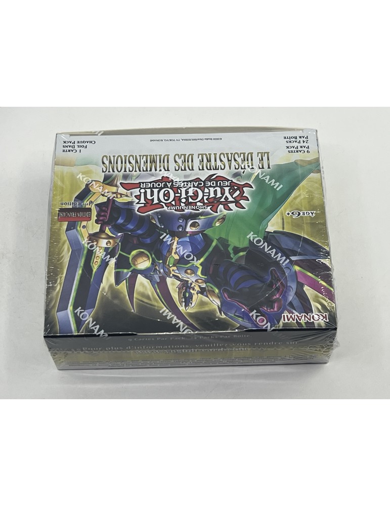 Display Le Désastre des Dimensions - Yu-Gi-Oh! - Boite de 24 Boosters Français -